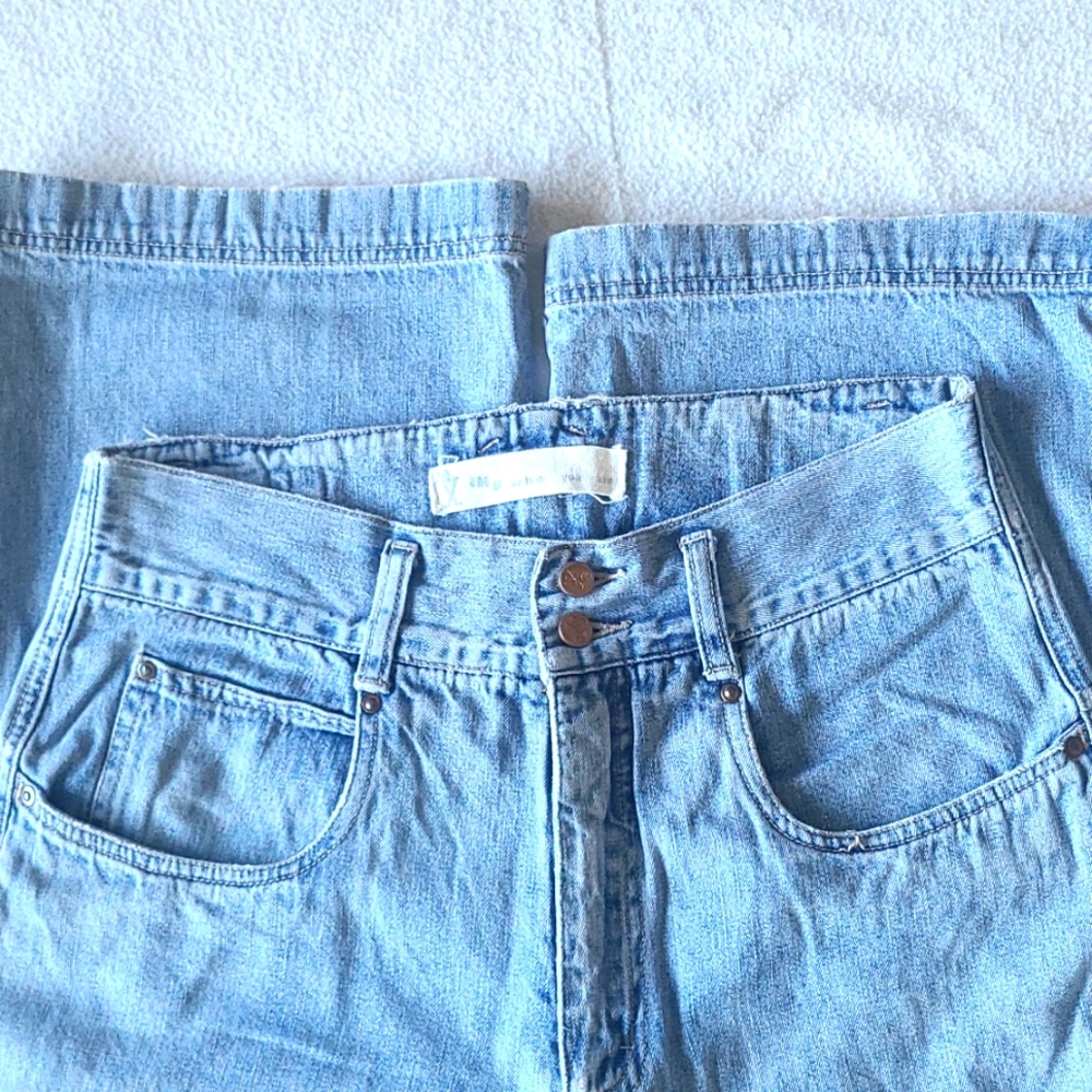 80s inspired skater jeans
